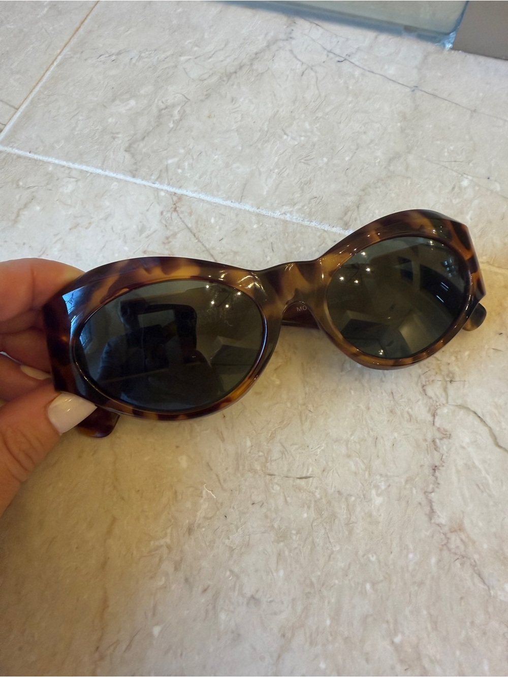 Vintage Gianni Versace T74 Tortoise Gold Greca Sunglasses Made in Italy